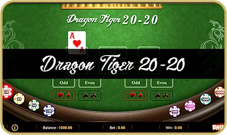 Table Dragon Tiger 20-20 