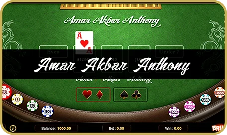 Table Amar Akbar Anthony 