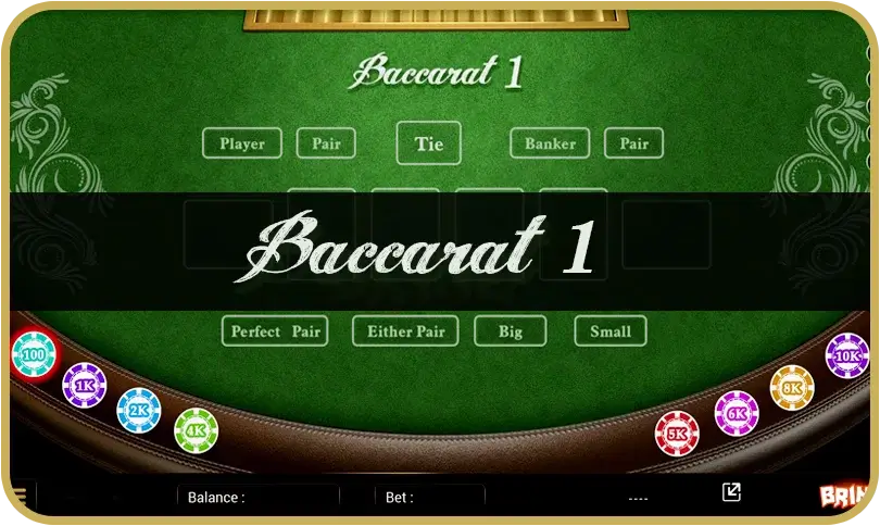 Table Baccarat 1